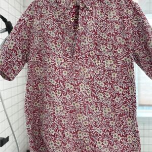 Reyn Soooner Floral Red Men's Shirt size medium never worn